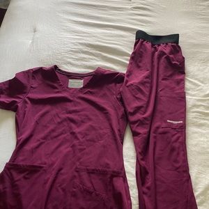 Skechers SCRUBS- maroon color